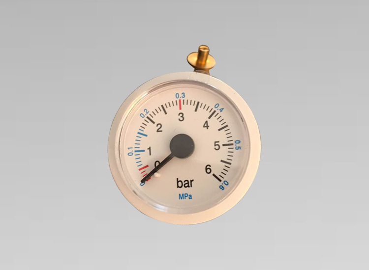 毛細(xì)管壓力表（壁掛爐壓力表）Y37 6BAR/0.6MPA